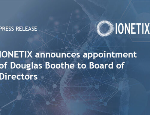 IONETIX announces appointment of Douglas Boothe to Board of Directors