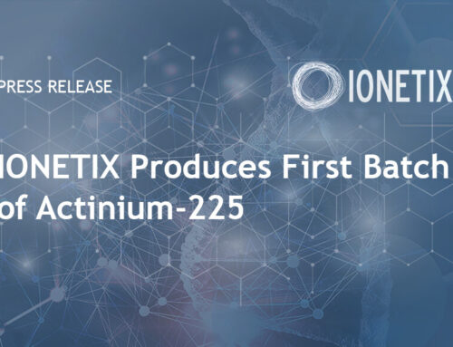 IONETIX Produces First Batch of Actinium-225